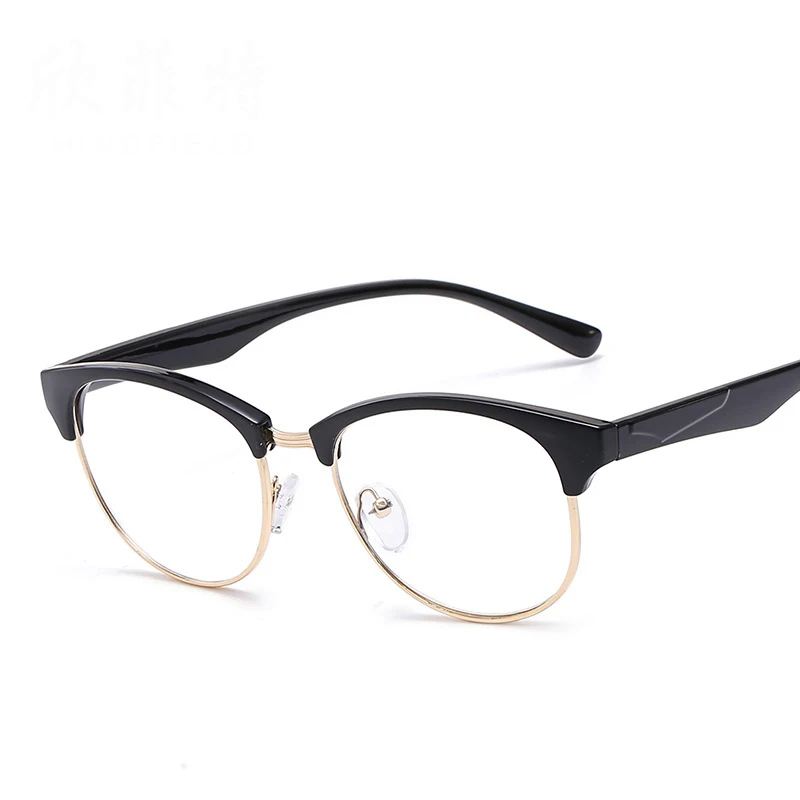 New Pattern Plain Glass Mirror Trendsetter Spectacles Restore Ancient Ways Metal Glasses Male Maɺm Major 810 | Аксессуары для