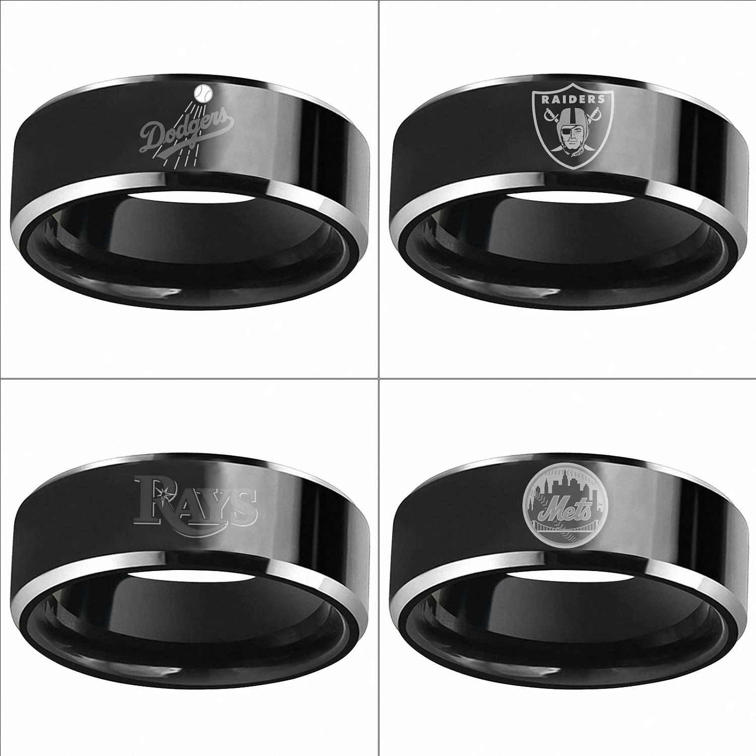 Best продавец Вольфрам Бэтмен кольцо blacklos Angeles Dodgers Oakland Raiders тампа бэй 16 Для мужчин