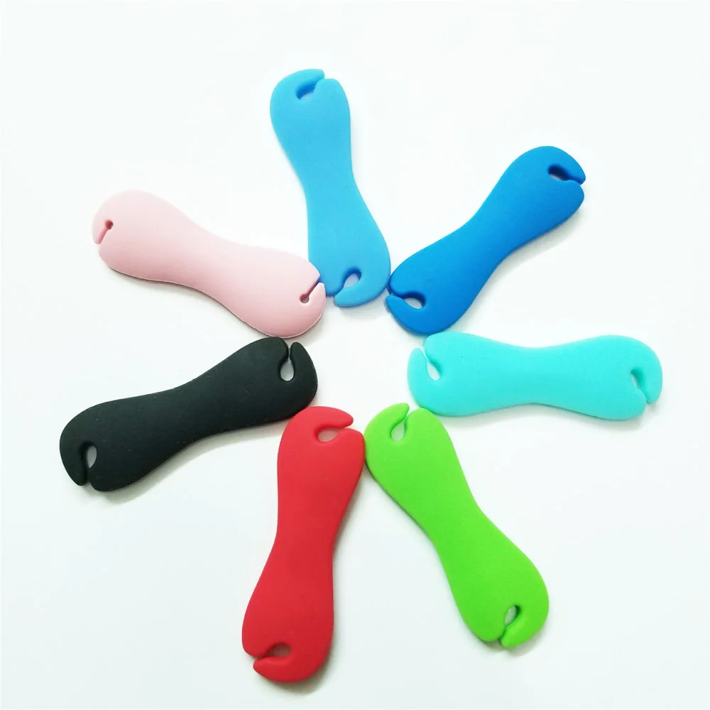 3 шт. дизайн формы кости устройства для сматывания кабеля Наушники протектор