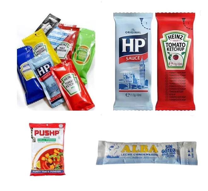 Автоматическая для соуса/картофельный соус/масло Саше упаковочная машина жидких