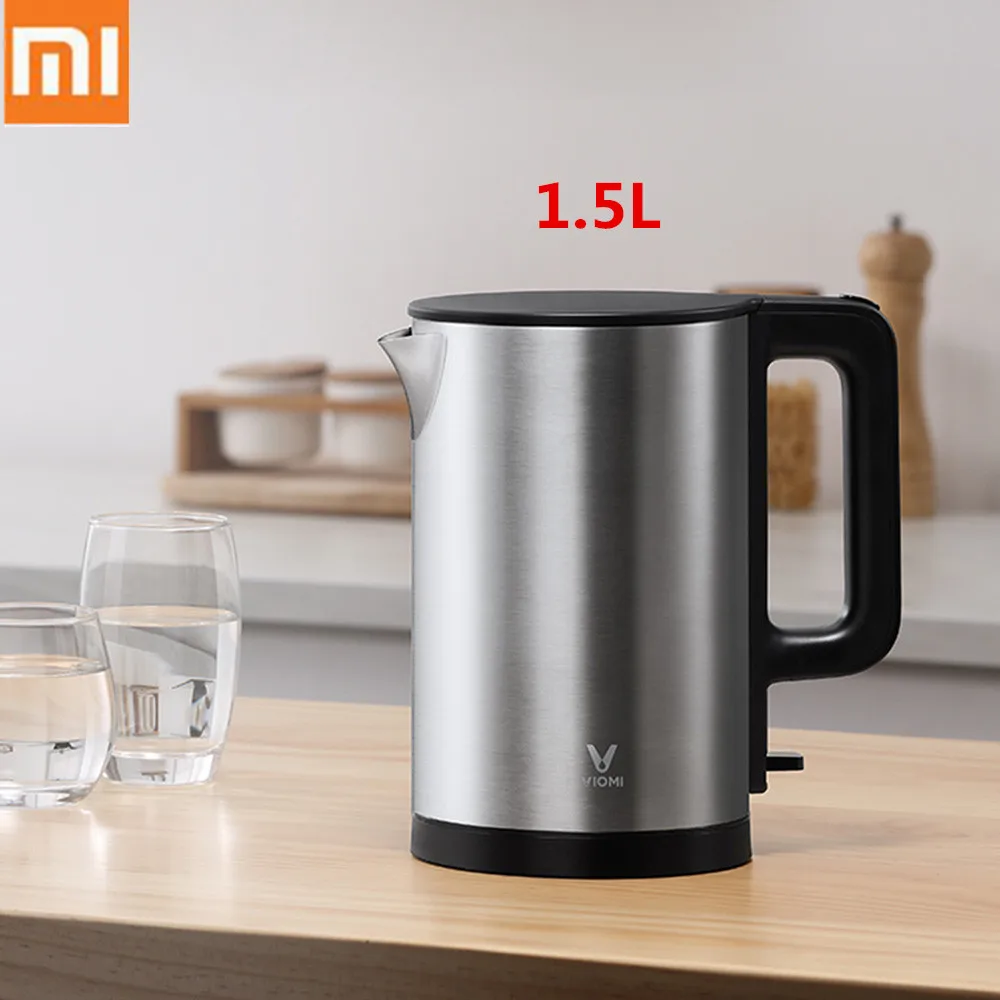 VIOMI 1800 л 304 Вт профессиональный электрический чайник Интеллектуальный термостат с защитой от обжигания бытовой чайники из нержавеющей стали для дома