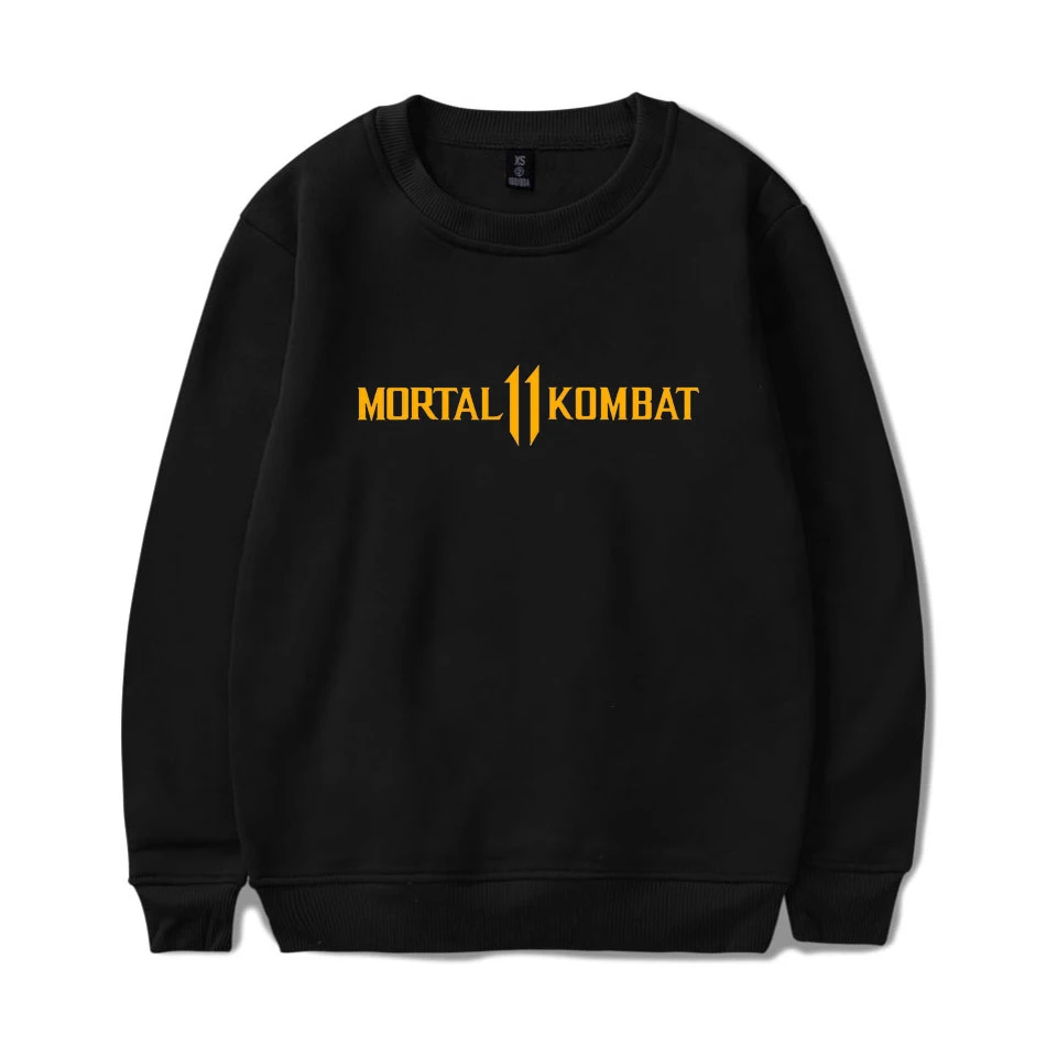 Mortal Kombat 11 игровая толстовка с капюшоном героями мультфильмов для женщин и мужчин