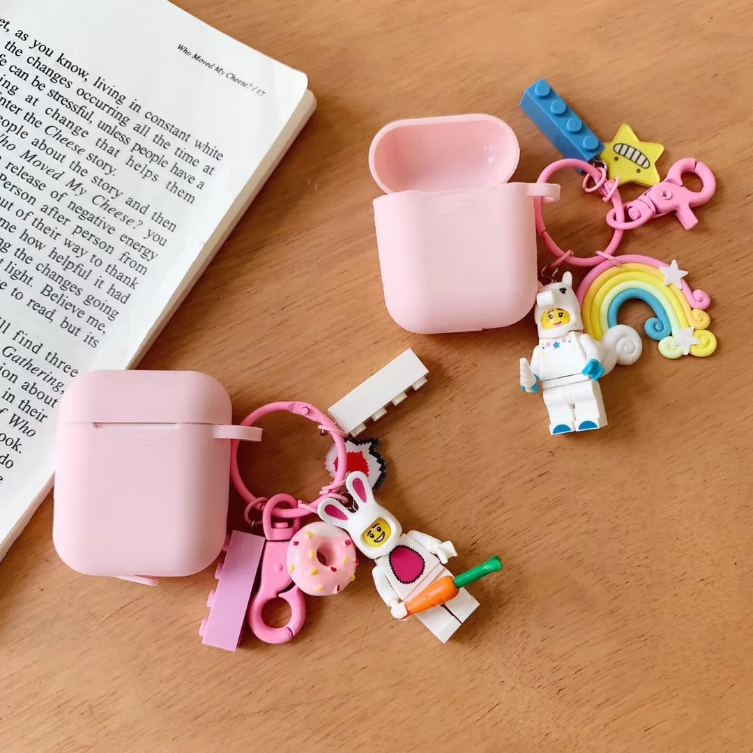 Милый 3D кукла история игрушек силиконовый кабель для наушников чехол Apple Airpods