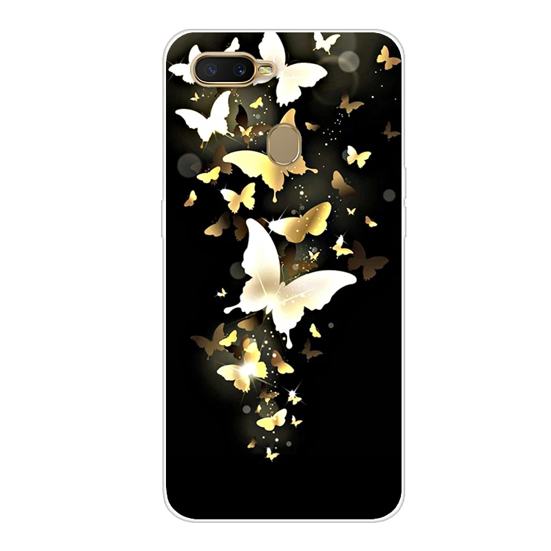Чехол для OPPO A5s чехол мягкий силиконовый мультяшный ТПУ накладка телефона CPH1909 AX5s