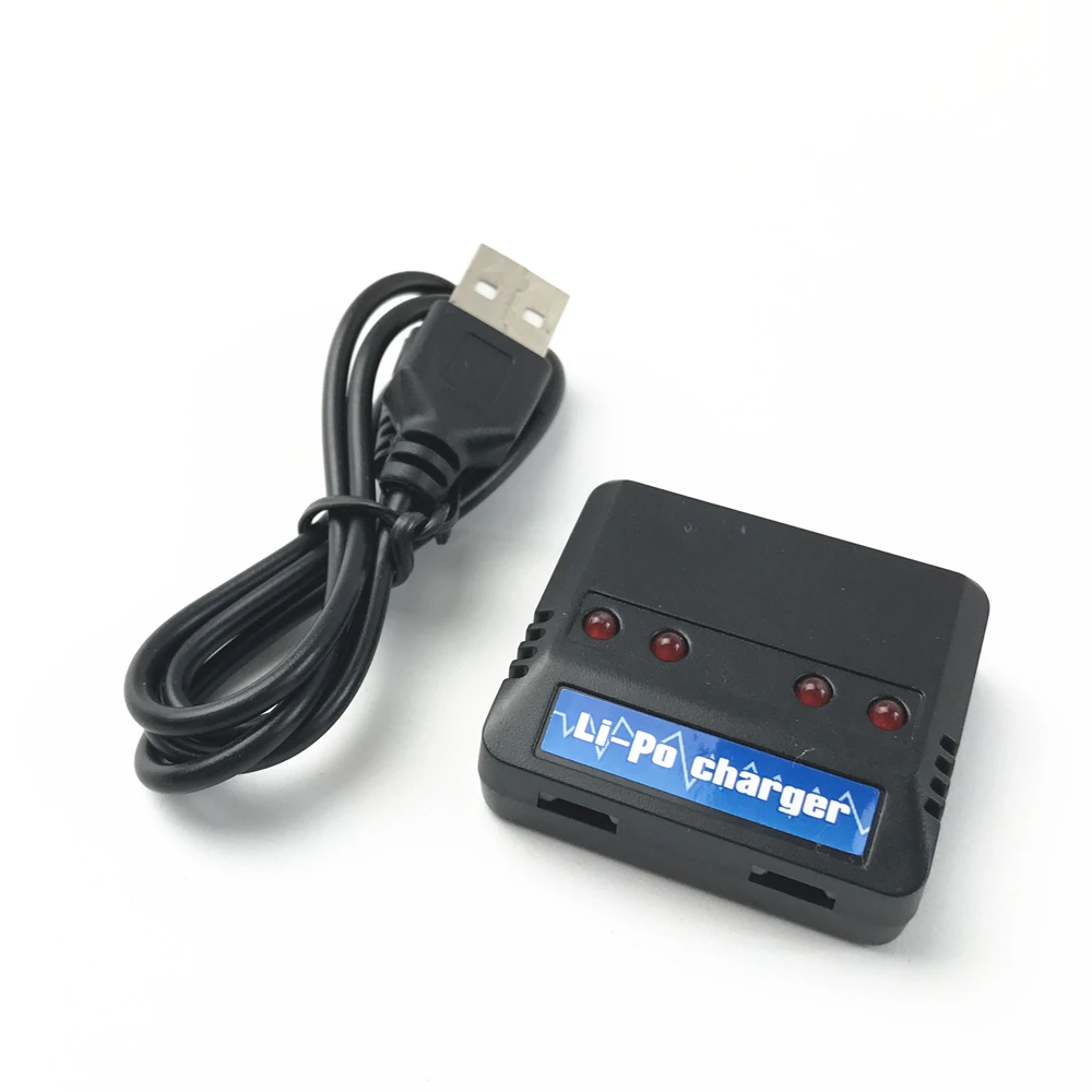 4 в 1 3 7 В USB зарядное устройство с шт 500 мАч lipo батарея для H37 Eachine E50 E50S GoolRC T37 RC Quadcopter