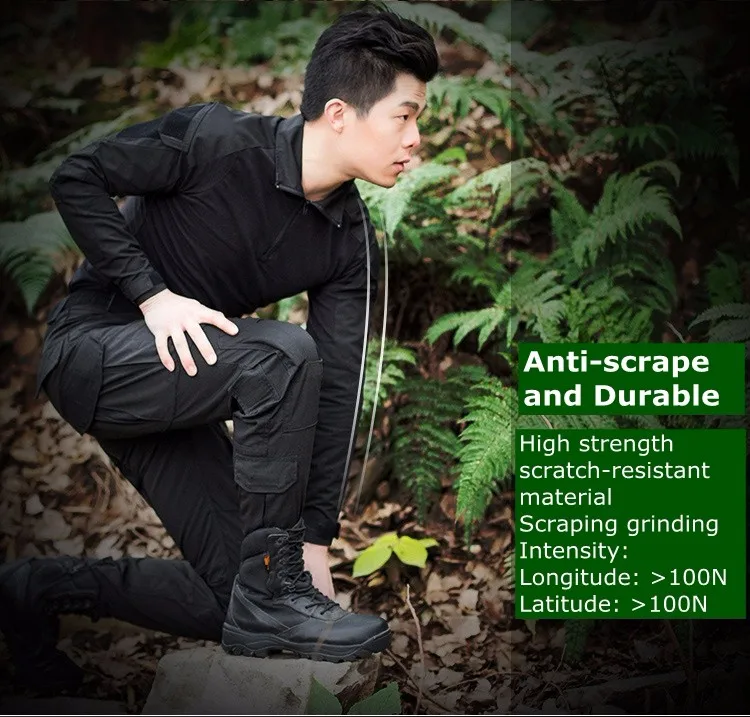 CS Для мужчин Камуфляж Тактический военная Униформа боевая рубашка штаны карго