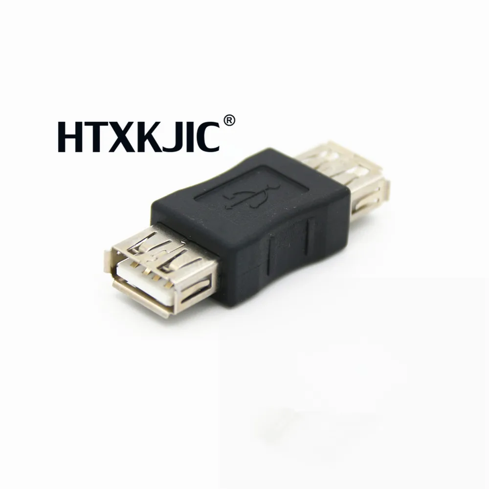 Новинка Переходник USB 2 0 типа A Мама-мама соединитель адаптера конвертер F/F