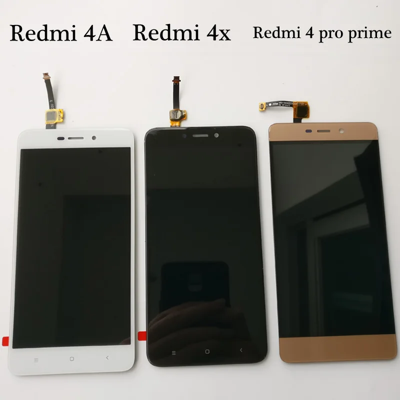 Высококачественный черный/белый/золотой для Xiaomi Redmi 4X 4A 4 pro prime ЖК дисплей с