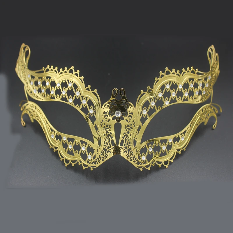 

Металлическая Венецианская маска для Хэллоуина