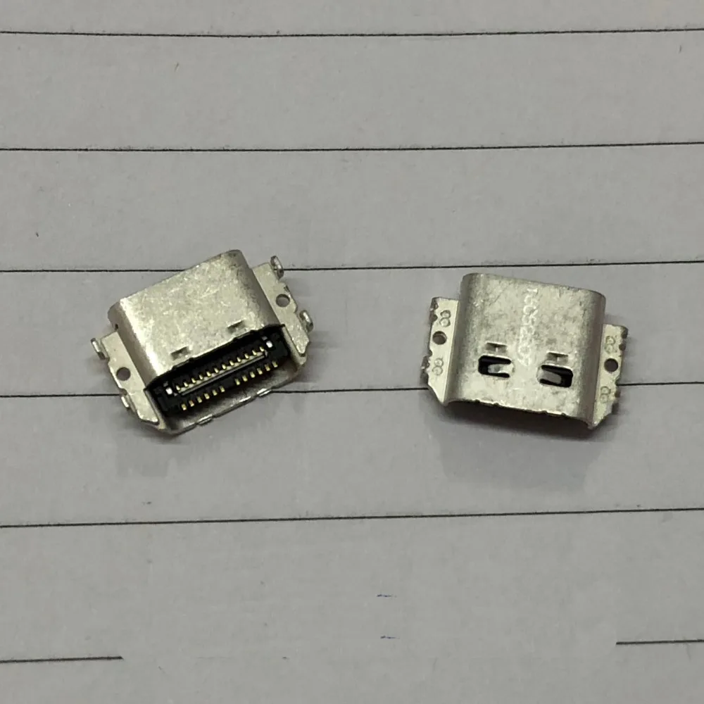 2 шт./лот новый разъем micro usb type-c для зарядки Motorola For Moto Z Droid Play XT1650 M1 XT1635 | Мобильные