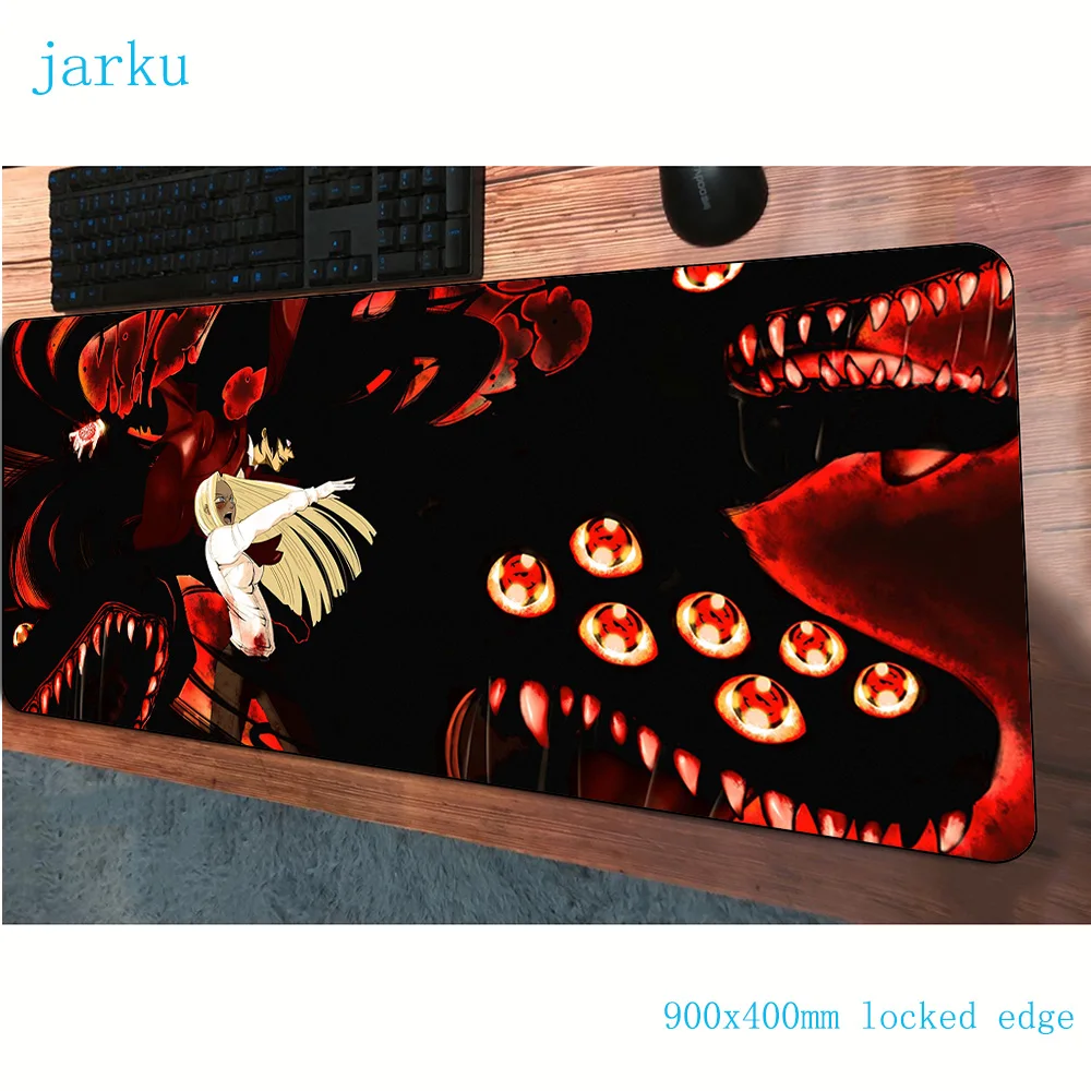 Hellsing коврик для мыши 900x400 мм популярный игровой геймер массовый узор Большие
