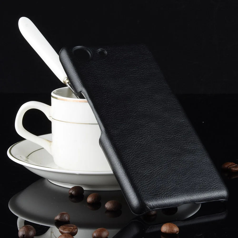 black Личи узор ретро из искусственной кожи чехол для sony Xperia Ace SO-02L 10PLUS для Xperia 1 XZ4 Compact L3 XZ3 XA2 XZ2 Premium XA2 ultra - Цвет: black