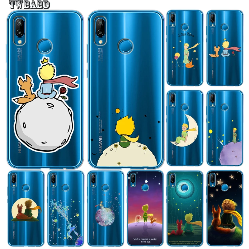 Чехол с рисунком Маленького принца для Huawei P30 Lite Pro P20 P8Lite P9Lite 2017 P Smart мягкий