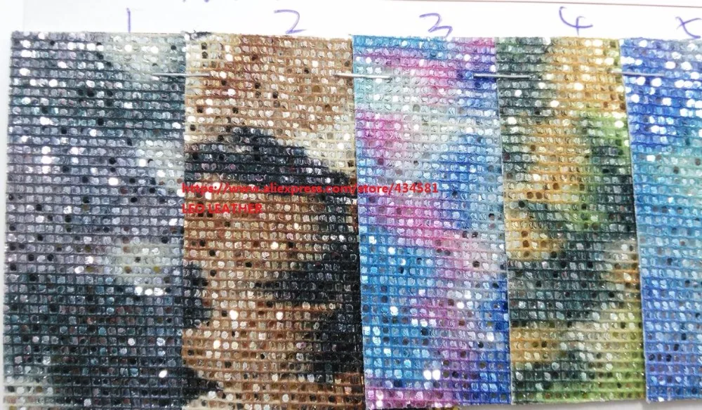 Кружевная блестящая кожаная ткань искусственная кожа для самостоятельного