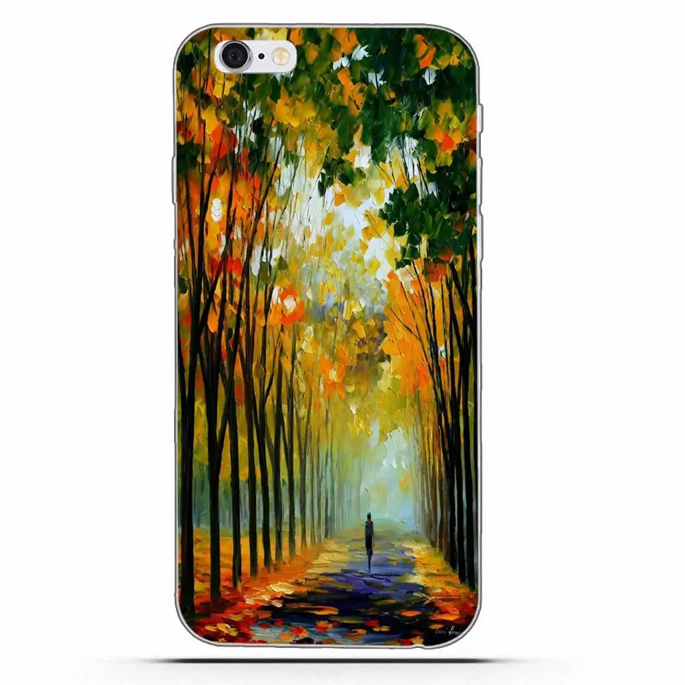 Autumn in Paris Nature For HTC Desire 530 626 628 630 816 820 One A9 M7 M8 M9 M10 E9 Plus U11 Moto G G2 G3 Drawing TPU | Мобильные