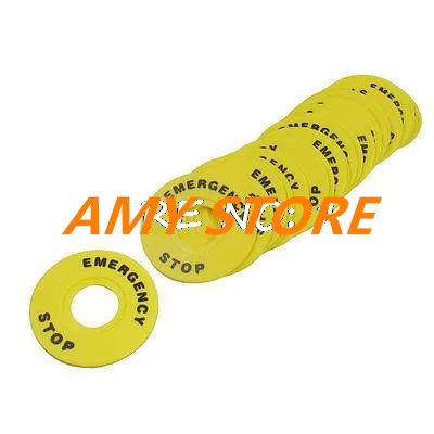 20 шт. кнопки аварийной остановки 40/60/90 мм (OD) x 22 (ID)|switch|plateplate ring |
