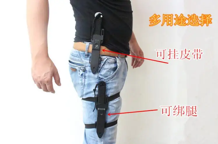 Леггинсы/нож ПАРАШЮТИСТА из нержавеющей стали для дайвинга прямой нож выживания