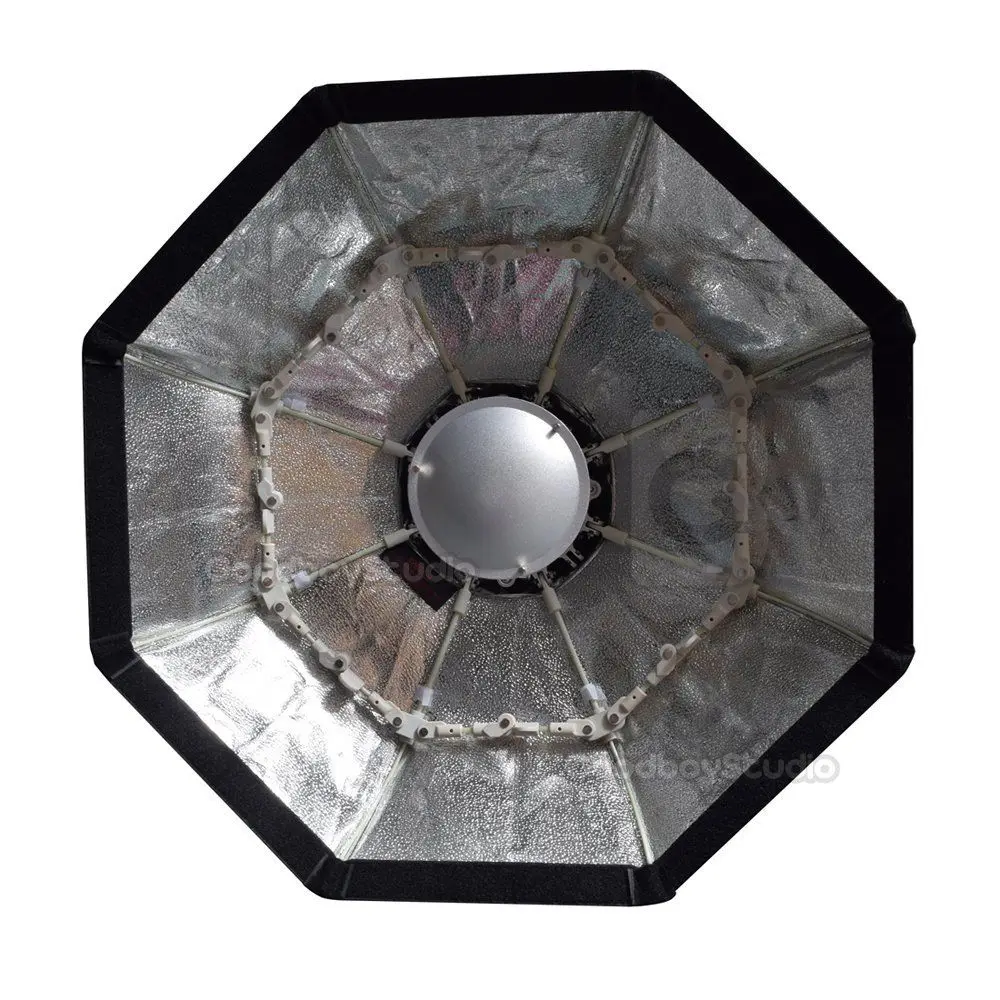 Студийная 70 см серебряная портативная посуда для красоты софтбокс с сотовой