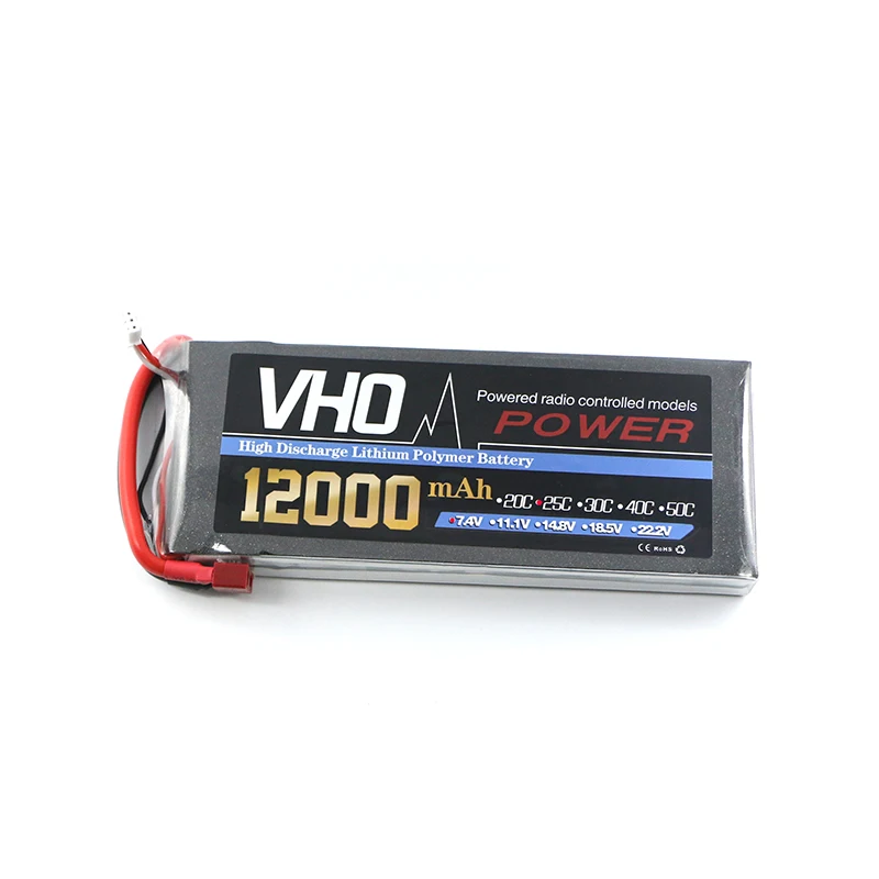 VHO 2 S 7.4 В 12000 мАч 25c вал необитаемый машины HM литиевая Батарея для RC самолета |