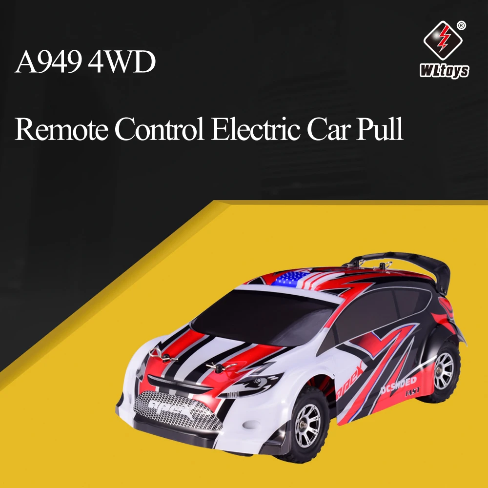 Wltoys A949 2 4G 1/18 4WD 40 км/ч гоночный высокоскоростной полный пропорции пульт