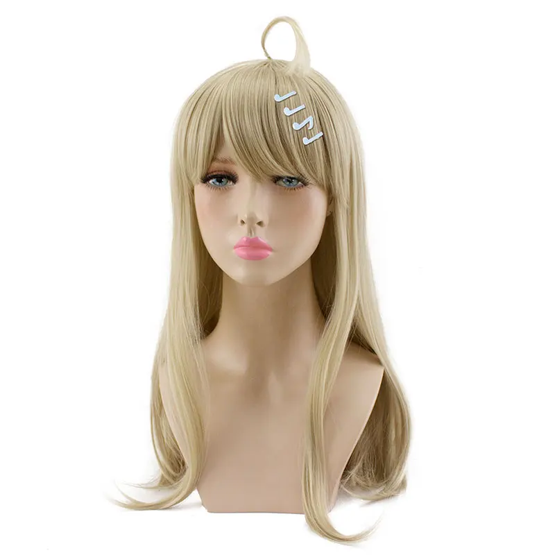 HSIU Kaede Akamatsu косплей парик НОВЫЙ Danganronpa V3 костюм играть парики Хэллоуин костюмы