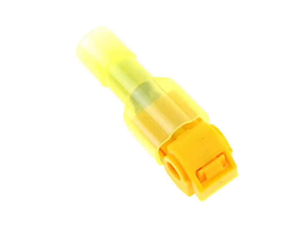 yellow 10 шт. 5 комплектов T Тип Красный bl мягкий Быстрый Электрический Провод соединения терминал без разрыва линии разъем неразрушительный провод комплект - Цвет: yellow