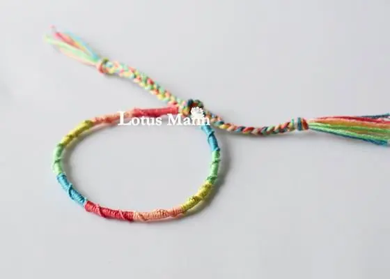 Lotusmann Новая дружба браслет с одним обручем (8 цветов на ваш выбор)|wrap bracelet|bracelet
