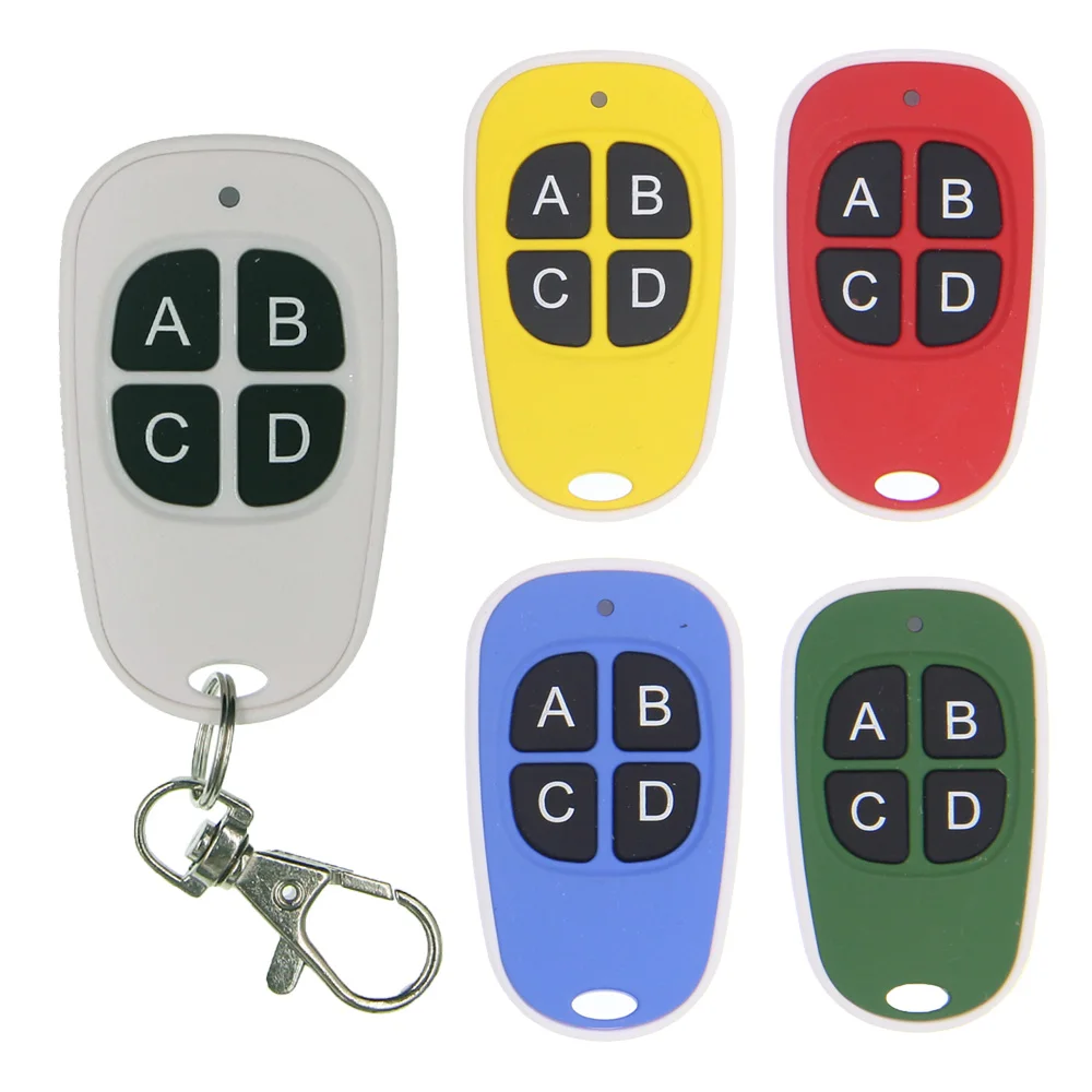 2018 цветной 4 канальный радиочастотный передатчик беспроводной пульт