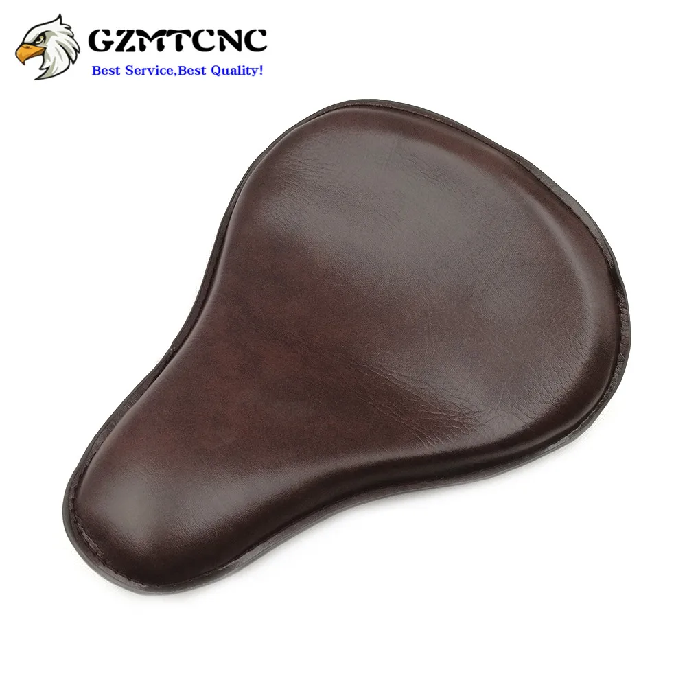 Передняя подушка для сиденья водителя Bobber Custom Chopper Cafe Racer Harley Sportster 883 1200 XL Yamaha Dragstar