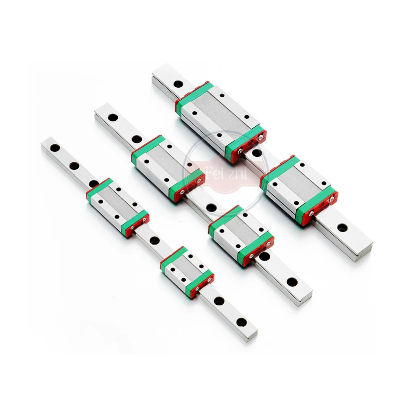 MGN12 2 шт. 12 мм линейный руководство L = 500 железнодорожные пути + MGN12C или MGN12H Длинные