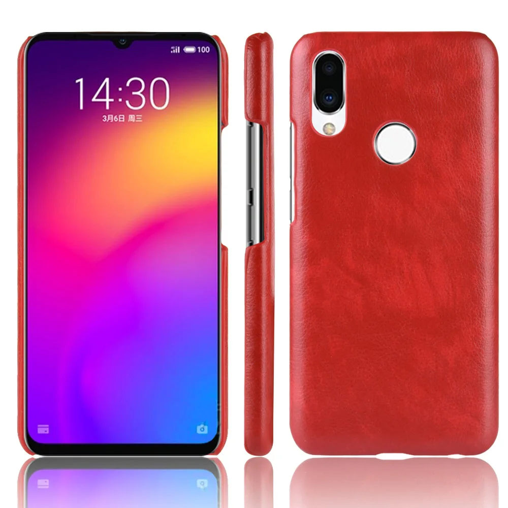 Роскошный кожаный чехол личи для Meizu M9 Note M6T Жесткий Чехол Asus Zenfone 5Z 5 MAX PRO M1 M2 Plus Shot |