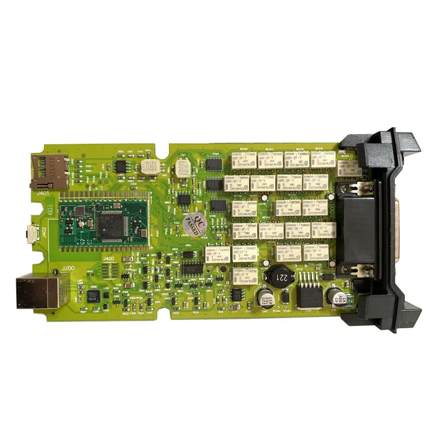 Высококачественный диагностический сканер OBD2 с одной платой реле NEC Buletooth 2016 00