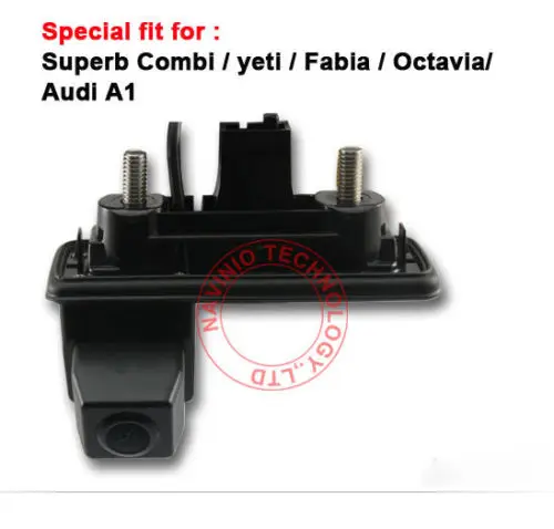 Камера заднего вида для Skoda superb Combi Yeti Fabia Octavia Audi A1 Roomster 2 1Z|car rear reverse camera|camera for