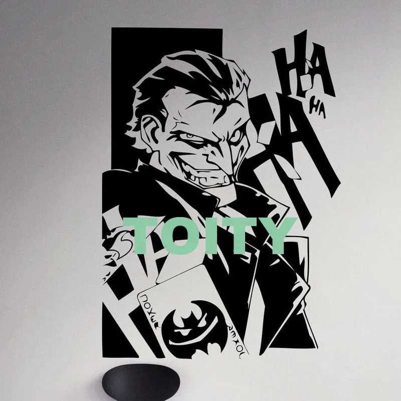 29 дизайнов Джокер стикер на стену DC Comics Хит Леджер суперзлодей виниловая наклейка домашняя внутренняя отделка художественная роспись