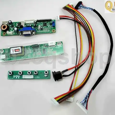 Плата ЖК-контроллера, комплект для самостоятельной сборки, драйвер VGA (RTD2270L), инвертор LVDS-Поворот ЖК-монитора для 800x600 AA121SJ23