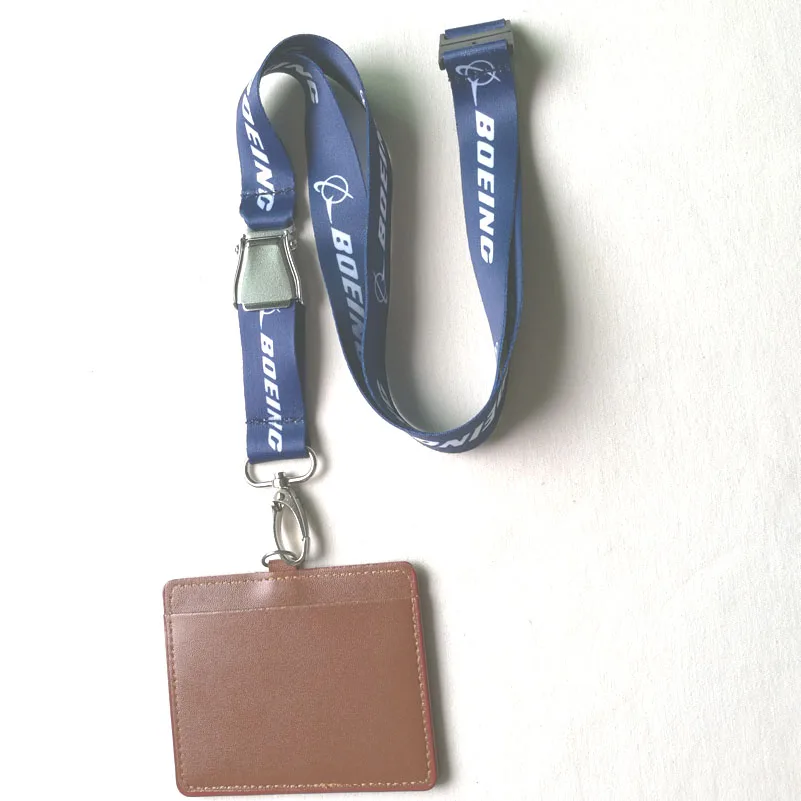 55 см BOEING Пряжка самолета шейный ремешок с ID pass карты знак на камеру телефона USB