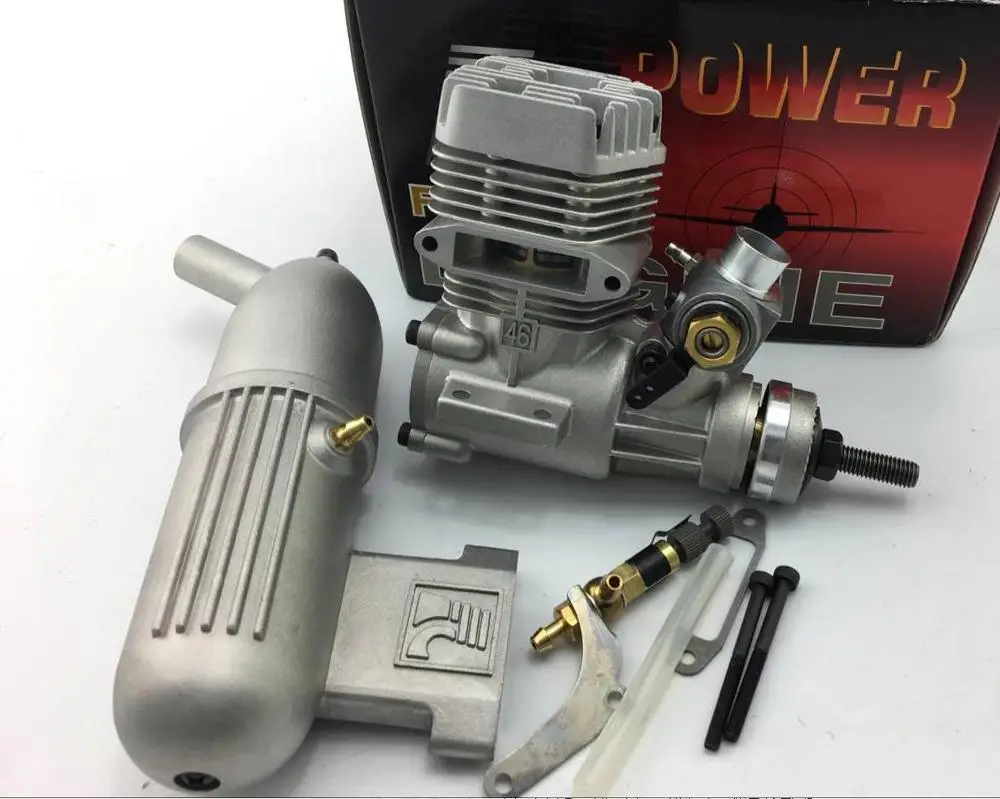 Импортный FC46 46AII Nitro Engine 7.5CC (вместо ASP S46A / S46AII) для радиоуправляемых моделей