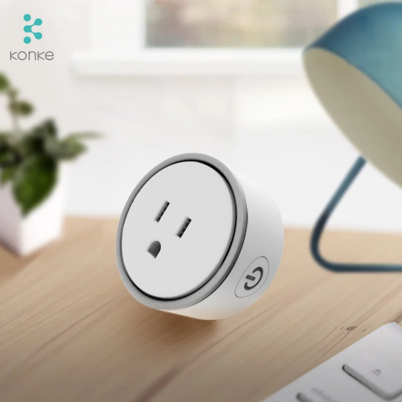 Konke wifi розетка Smart Remote Беспроводное управление для IOS и Android US СТАНДАРТ домашней