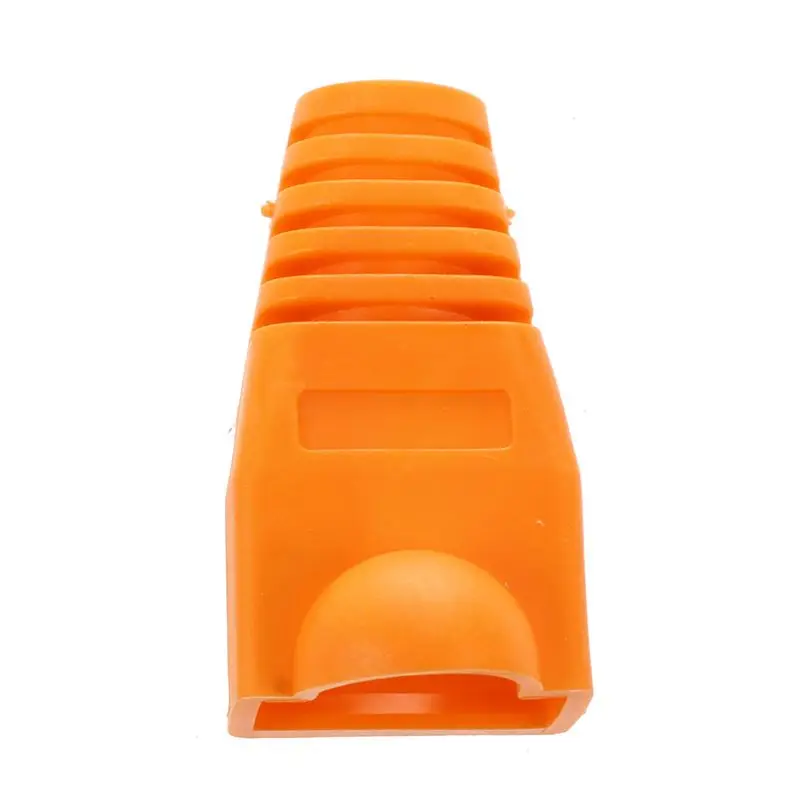 50 шт. RJ45 разъем модульная Сетевая вилка Торцевая крышка защита загрузки