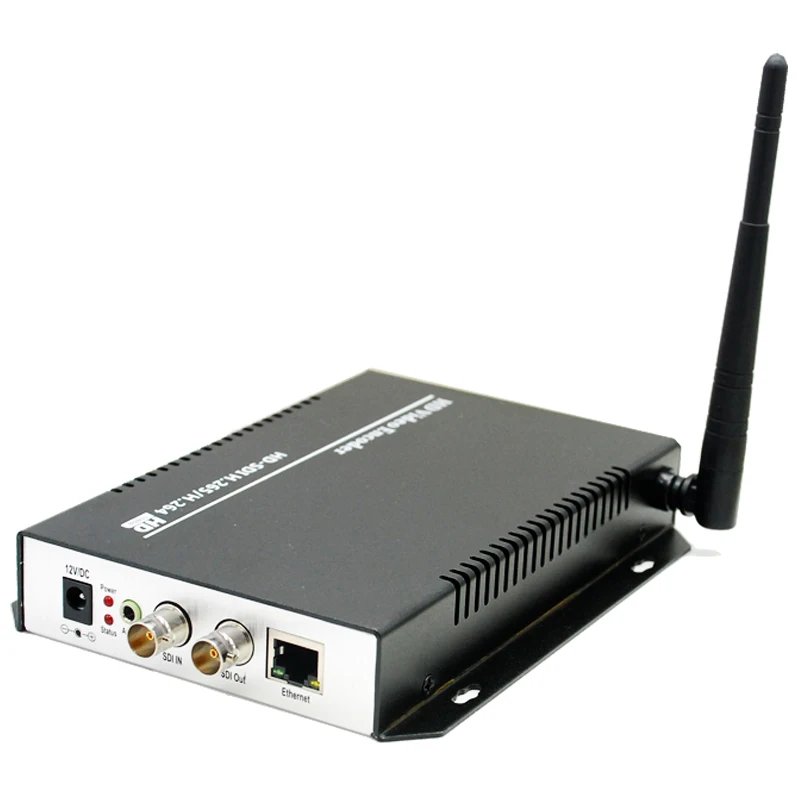 Беспроводной преобразователь URay HEVC H.265 H.264 SD/HD/3G SDI в IP потоковый видеокодер Wi Fi HD 3G