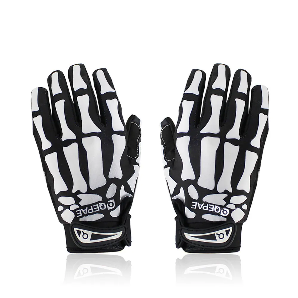 Рыцарь открытый мотоциклетные перчатки полный палец Guantes Мото Гонки/катание на лыжах/скалолазание/Велоспорт/езда Спорт ветрозащитные перчатки для мотокросса - Цвет: Черный