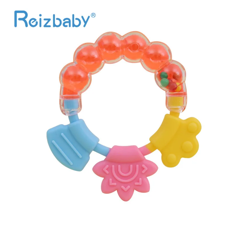 Reizbaby детская прорезывание зубов кольцо мягкое Силиконовое Детские