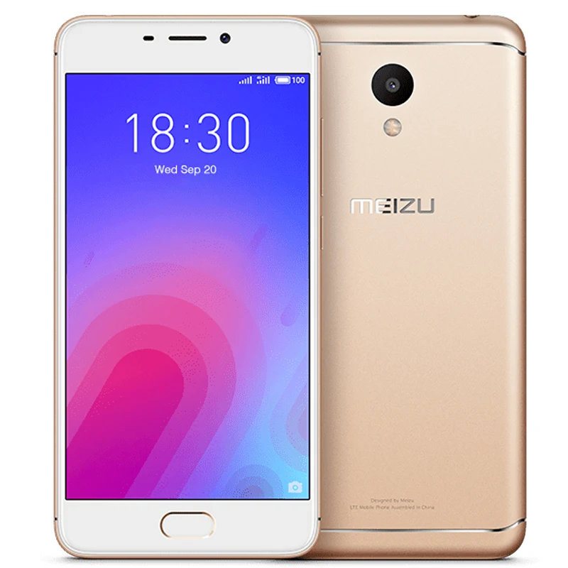 Meizu M6 2 Гб Оперативная память 16 Гб Встроенная память глобальная версия 4 аппарат не привязан к оператору сотовой связи MEILAN M6 мобильный телефон 5,2 дюймов 3070 мАч батарея MTK6750 Octa core