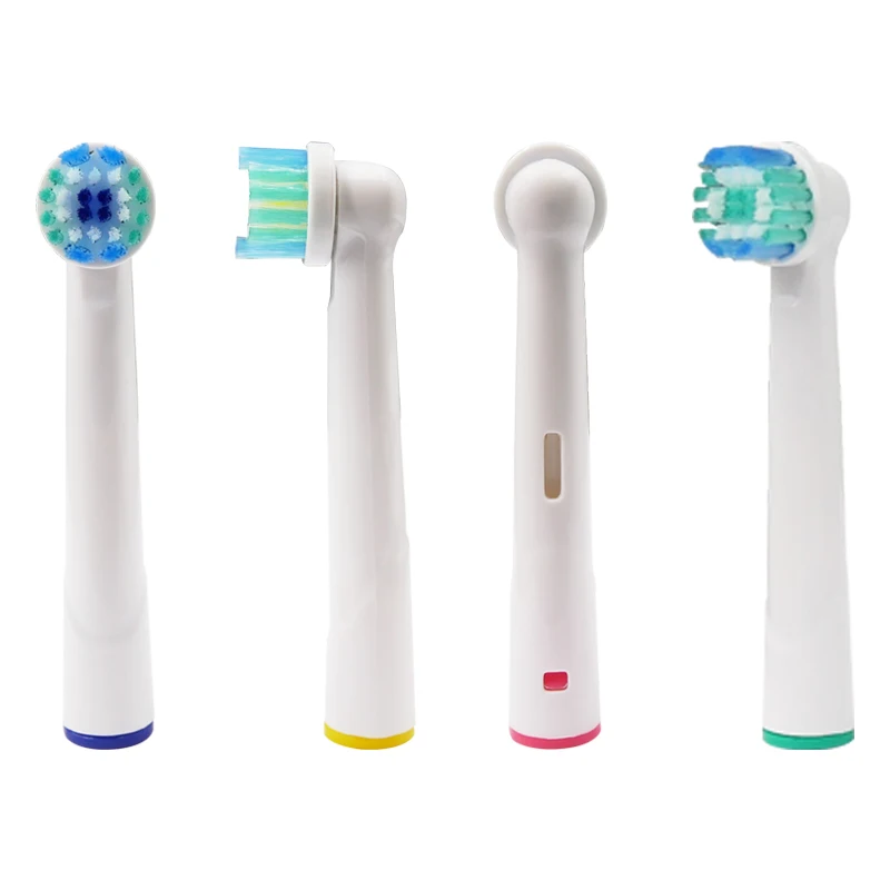 12pcs Oral B Electric Toothbrush Replacement Heads Model Battery Soft Tooth Bristles for Dual Clean Complete Brush Head | Бытовая