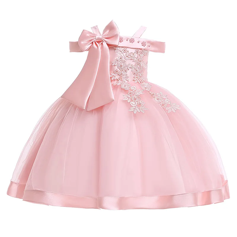 2020 Kids Tutu Birthday Princess Party Dress for Girls Infant Lace Children Bridesmaid Elegant Girl baby Clothes | Детская одежда и