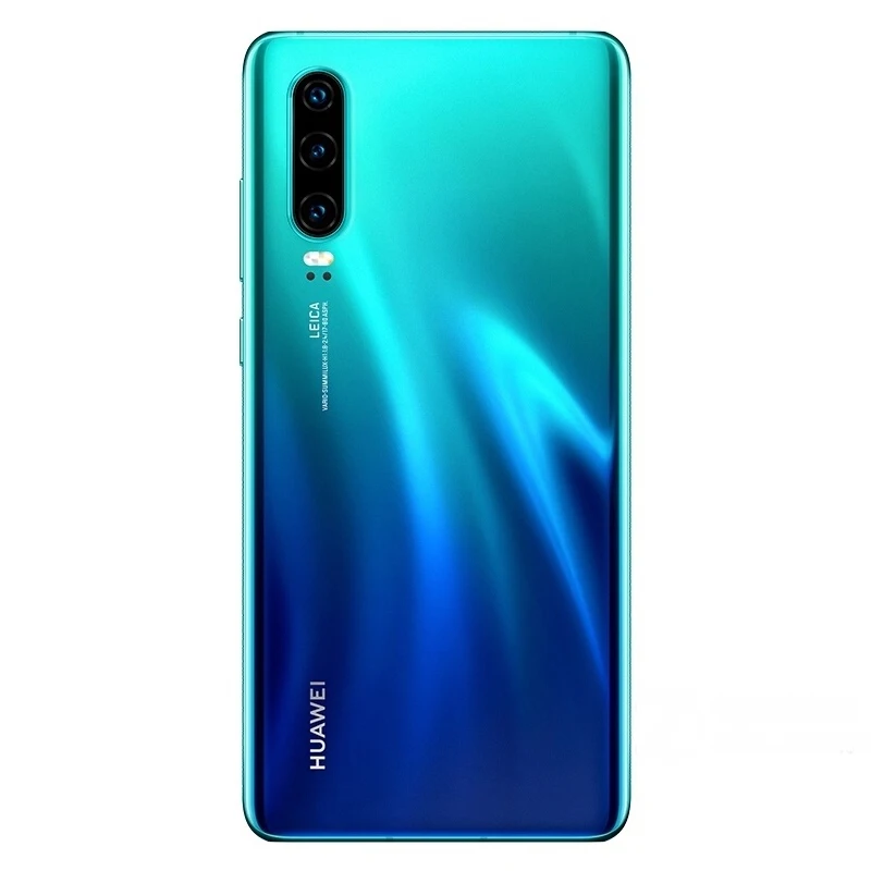 Аутентичный чехол для задней панели huawei P30 6," стеклянный задний Чехол