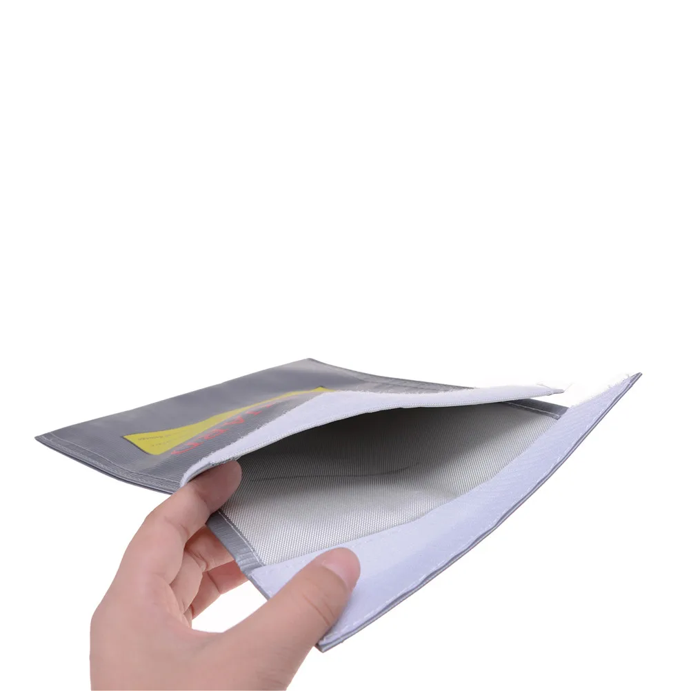 

HOT 1Pc Safety Fireproof RC LiPo Battery Safety Bag Safe Guard Charge Bag Sack 180 X 230 Mm