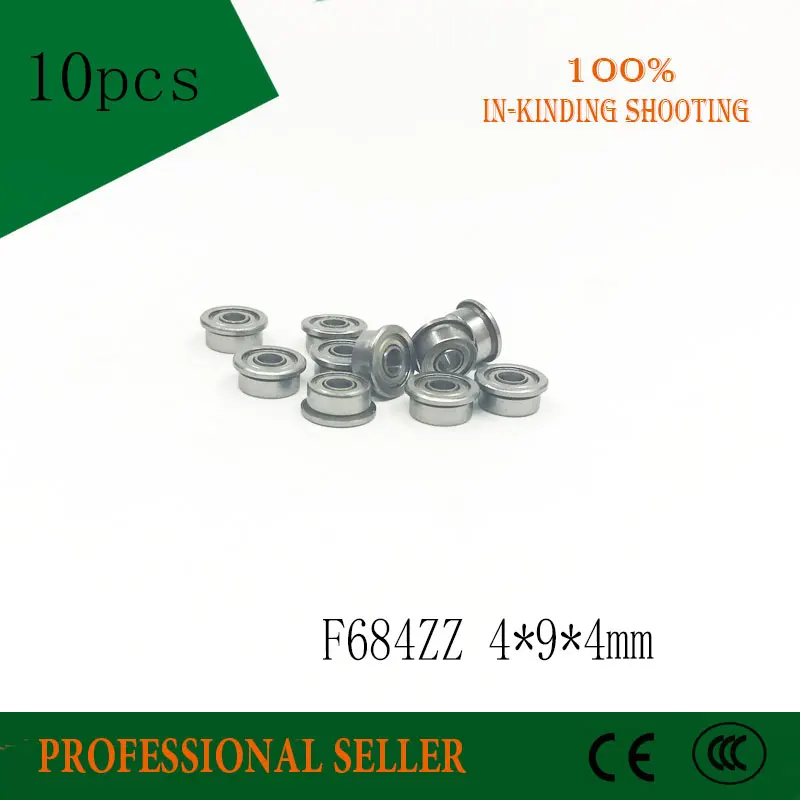 10pcs-lot-f684zz-double-shielded-flanged-ball-bearings-miniature-ball-bearings-4x9x4mm