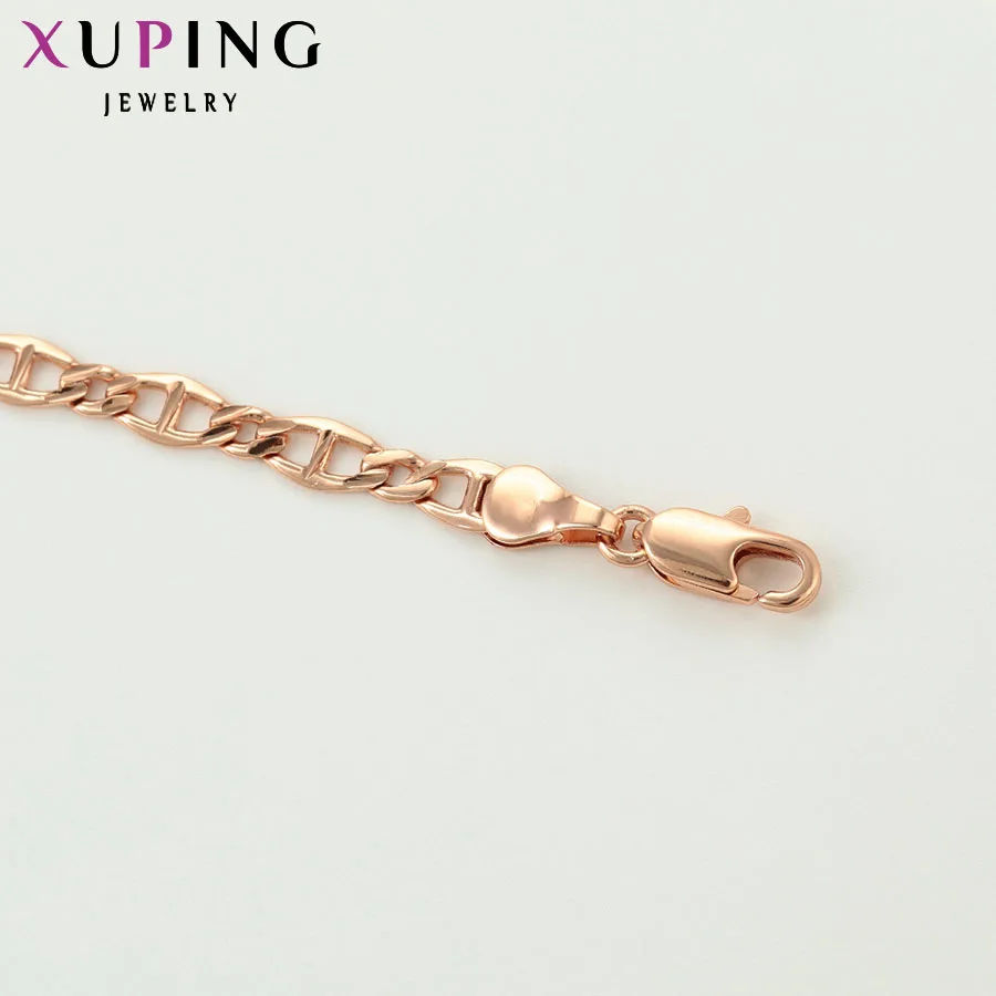 Xuping модный браслет ювелирное изделие розовое золото покрытое природной медью