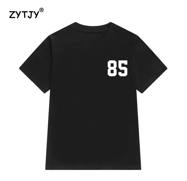 

85 pocket Letters Print Women tshirt Cotton Casual Funny t shirt For Lady Girl Top Tee Hipster Tumblr Drop Ship Z-995